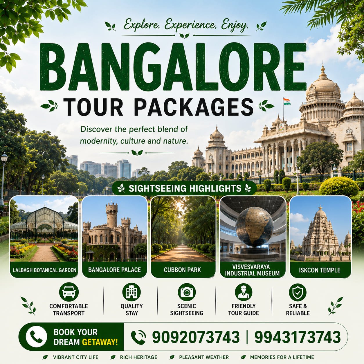 Bangalore Tour Packages