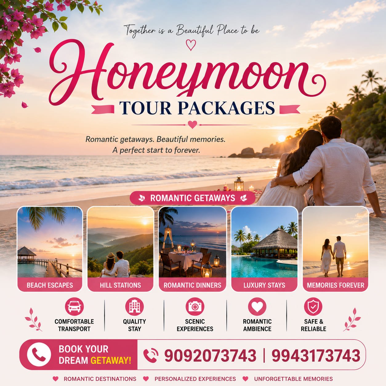 Heygotrip Honeymoon Tour Packages