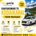 Kanyakumari Kodaikanal Tour Package