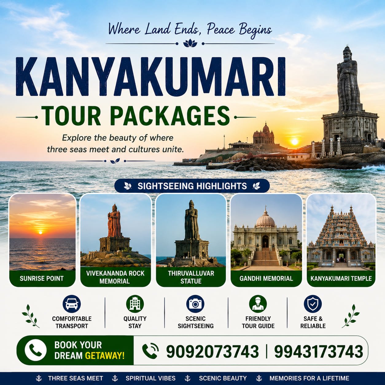 Kanyakumari Tour Packages