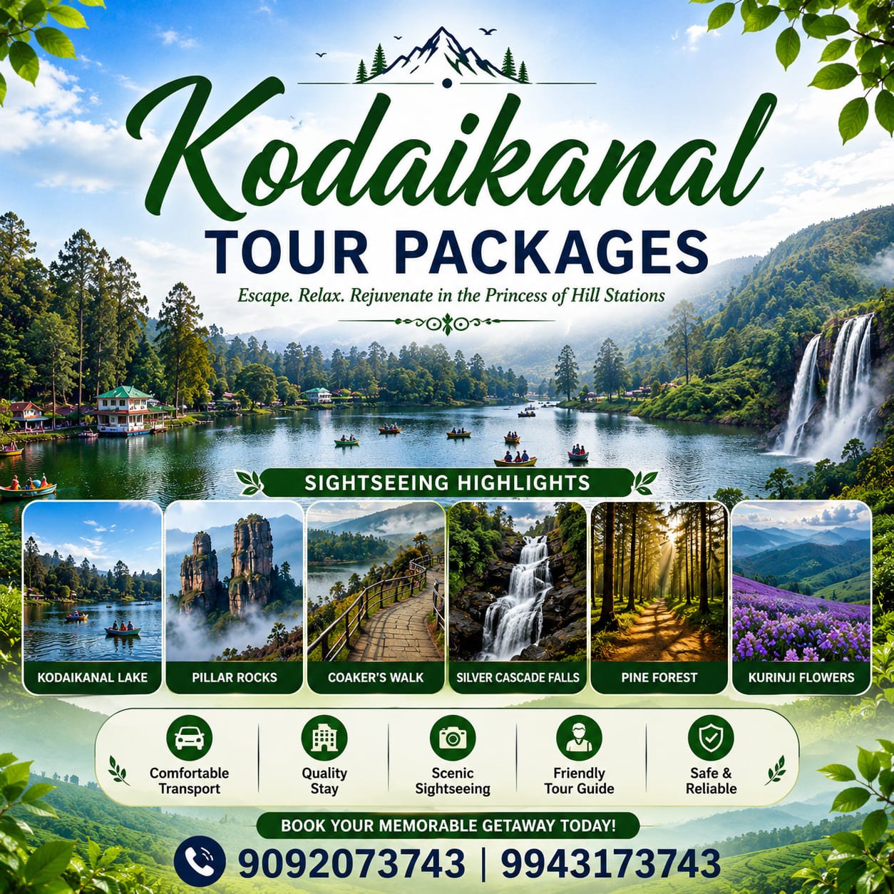 Kodaikanal Tour Packages