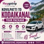 Kovilpatti Kodaikanal Tour Package