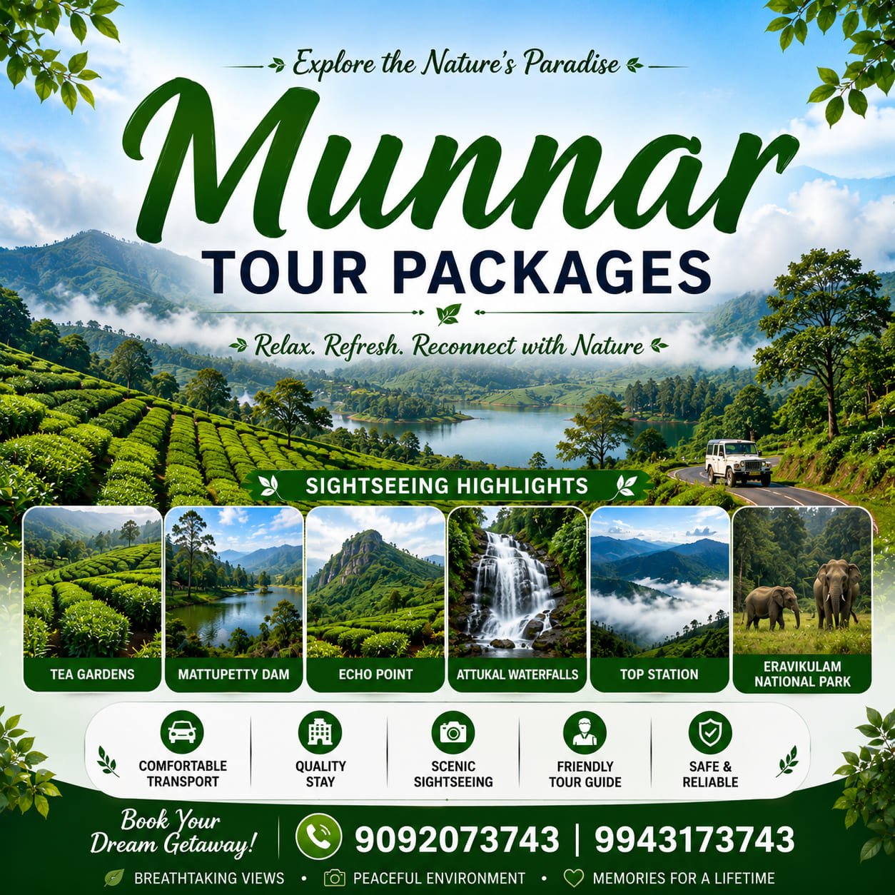 Munnar Tour Packages