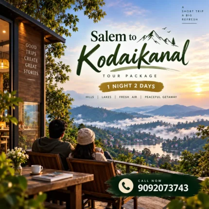 Salem To Kodaikanal Tour Package 1