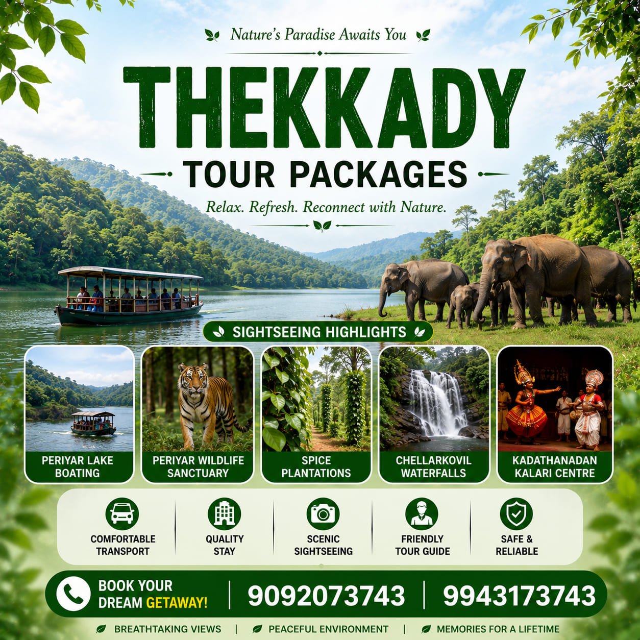 Thekkady Tour Packages