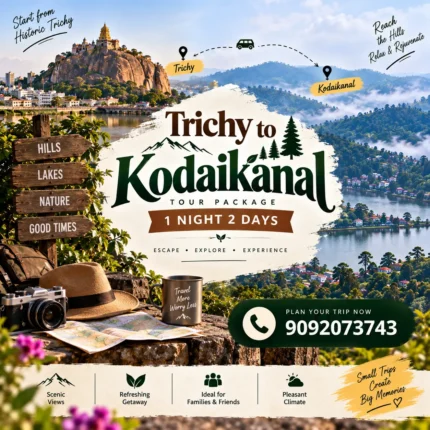 Trichy To Kodaikanal Tour Package 1