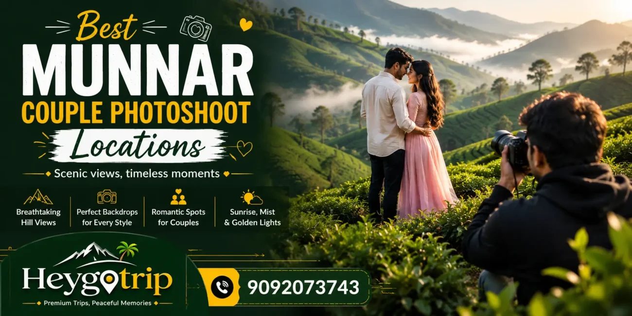 Best Munnar Couple Photoshoot Locations 1