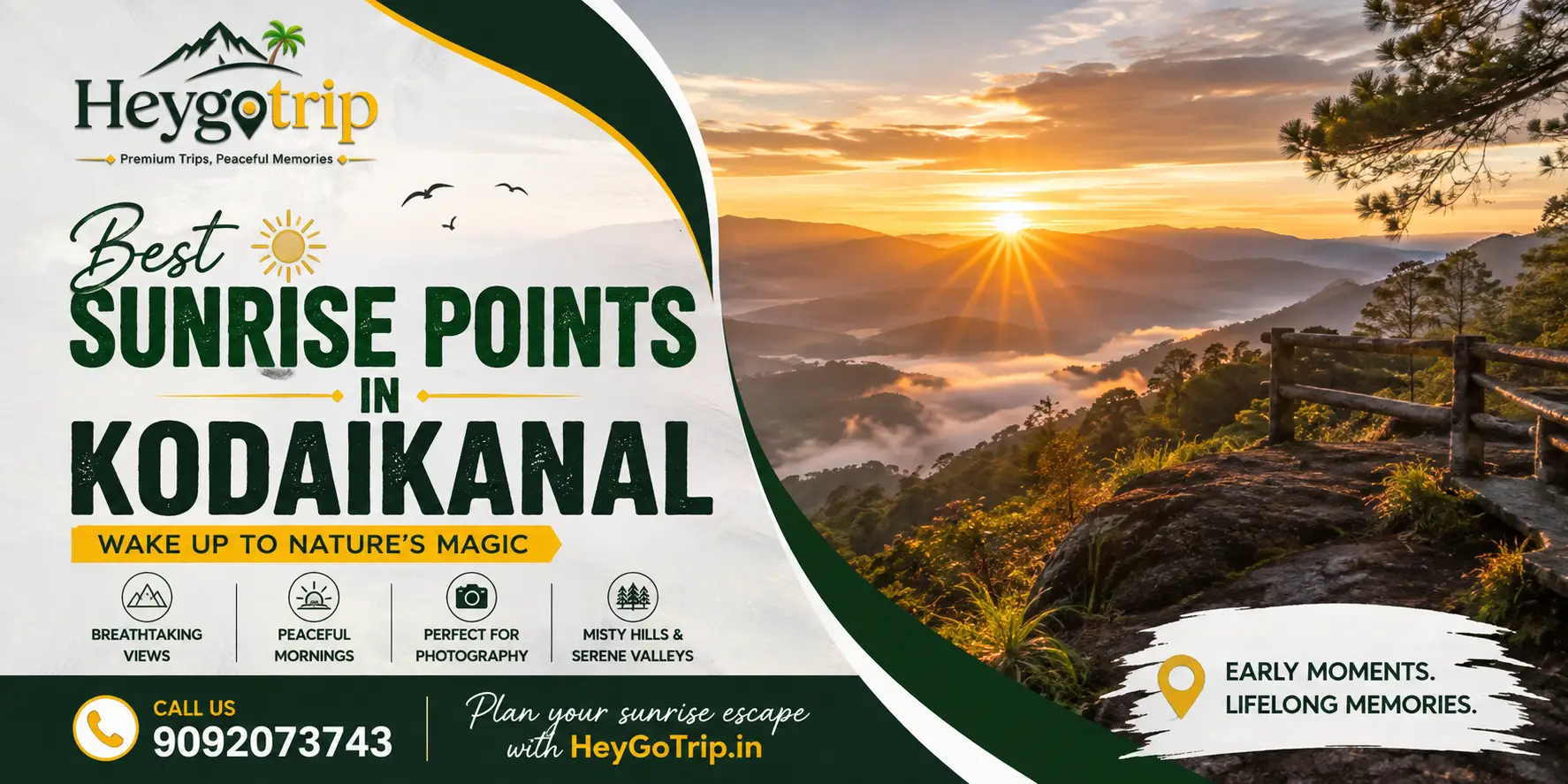 Best Sunrise Points In Kodaikanal Heygotrip