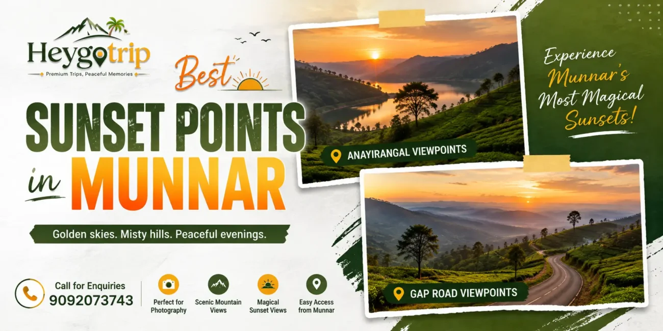 Best Sunset Points In Munnar