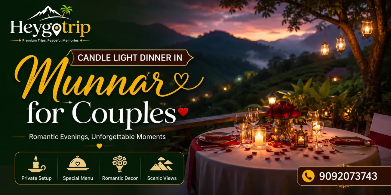 Candle Light Dinner In Munnar For Couples
