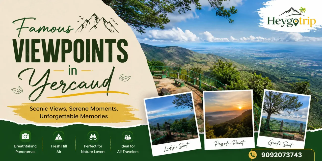 Famous Viewpoints In Yercaud