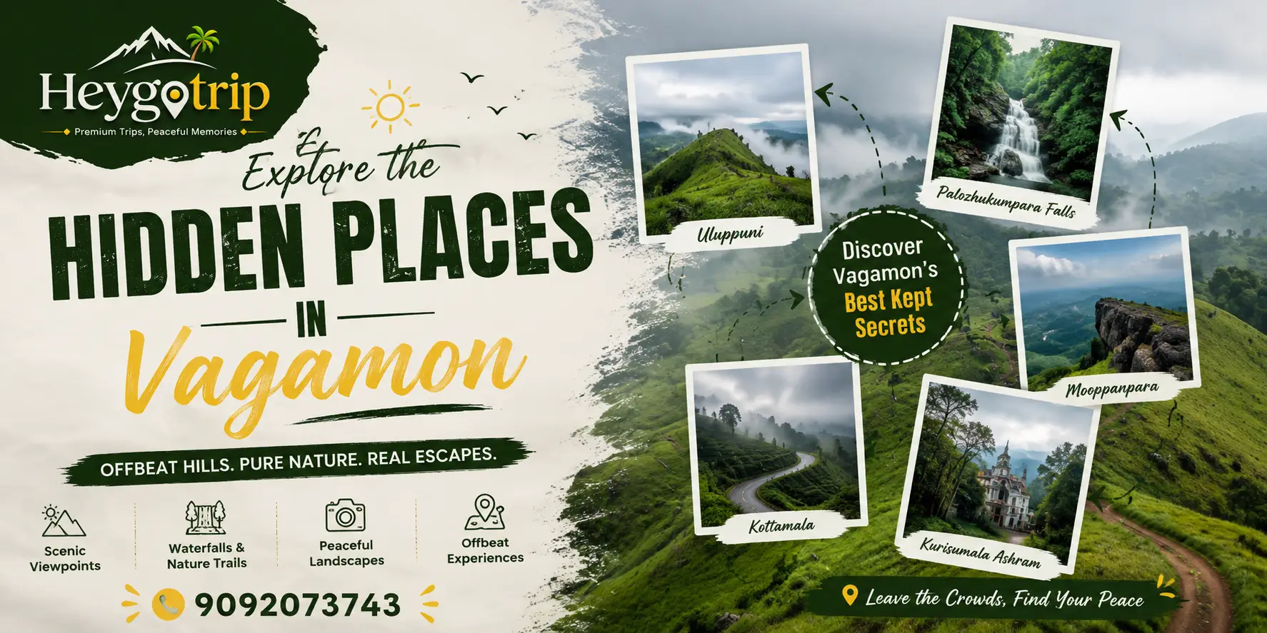 Hidden Places In Vagamon
