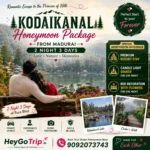 Kodaikanal Honeymoon Package From Madurai