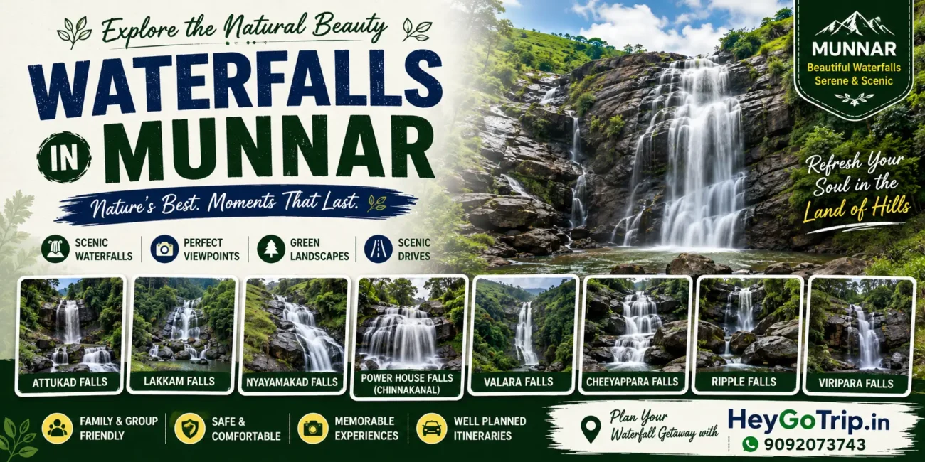 Munnar Waterfalls