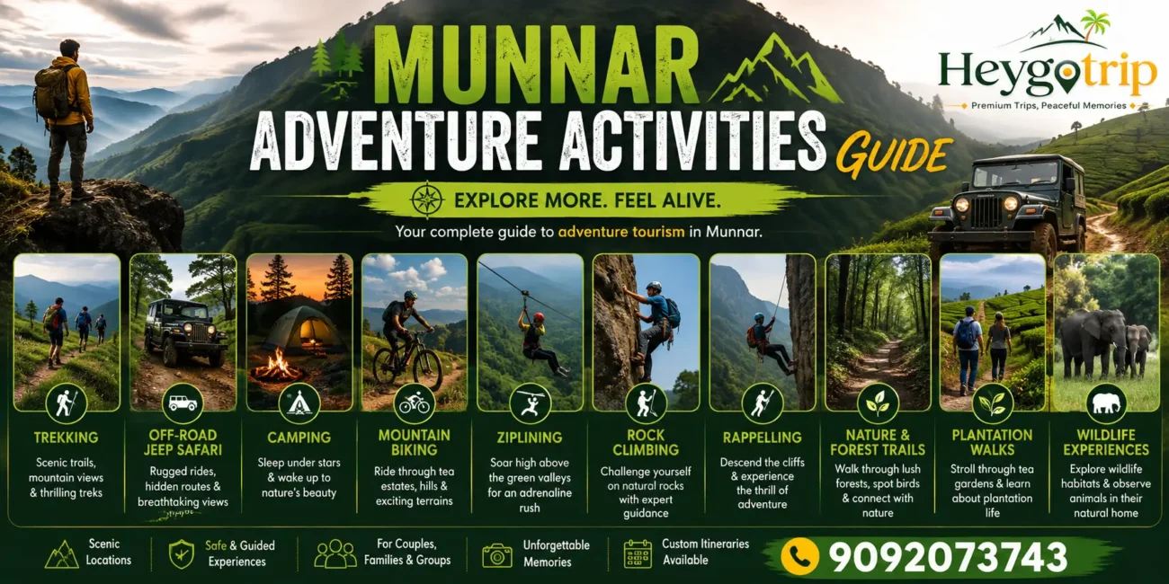 Munnar Adventure Activities Guide