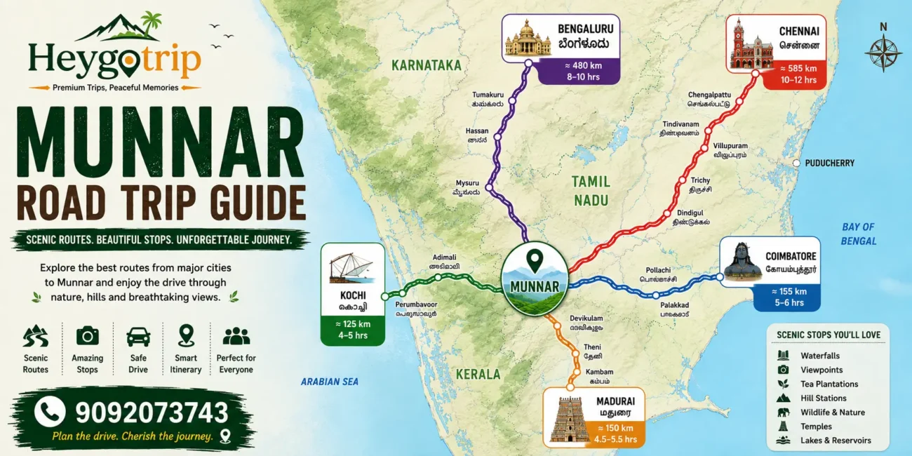 Munnar Road Trip Guide