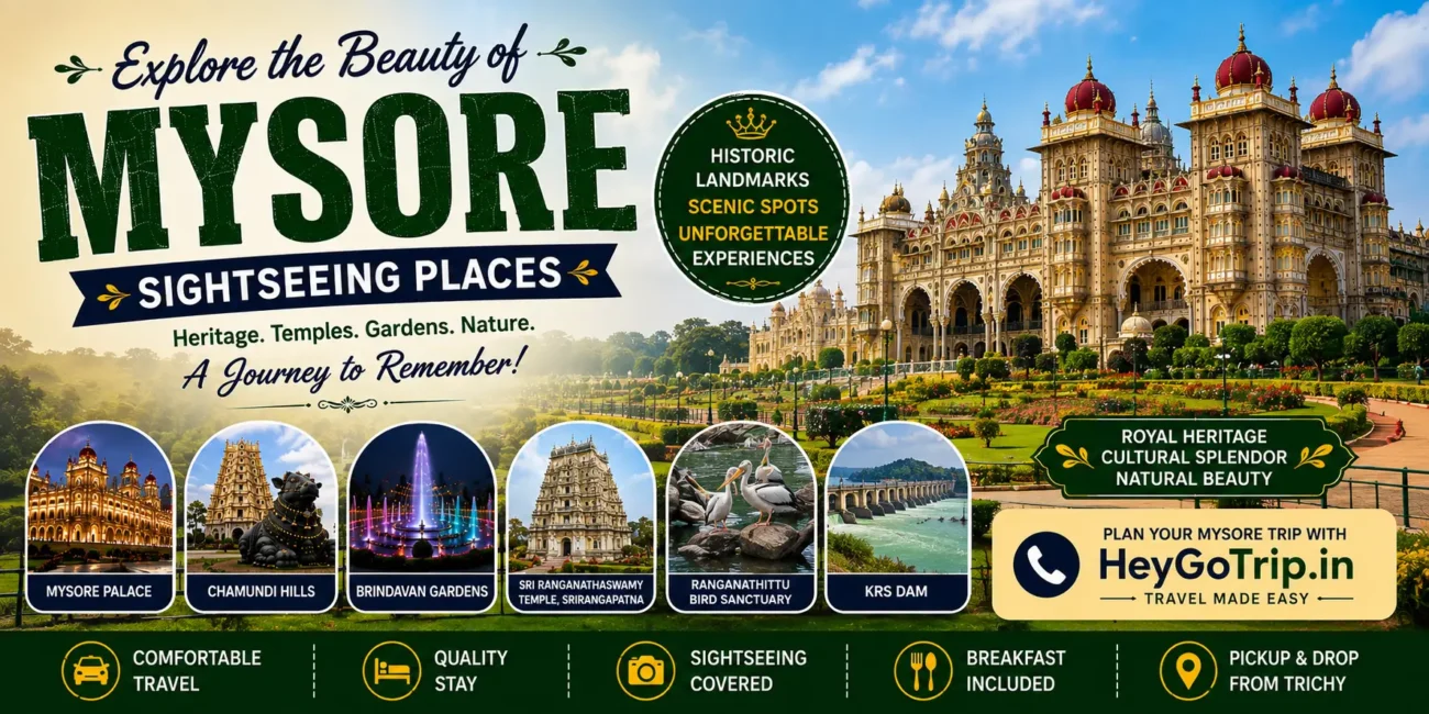 Mysore Sightseeing Places List