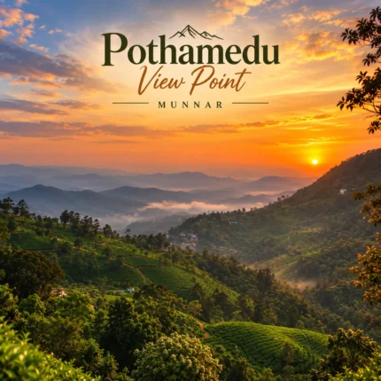 Pothamedu View Point Munnar Sunset 3