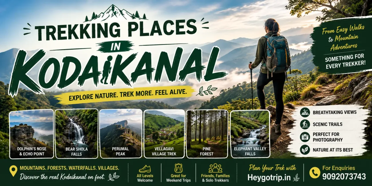 Trekking Places In Kodaikanal