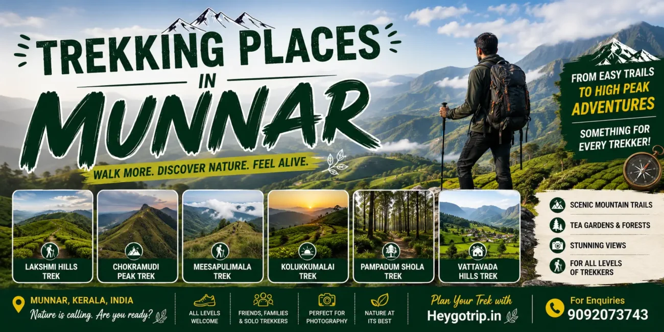 Trekking Places In Munnar