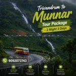 Trivandrum To Munnar Tour 2night 3days 1