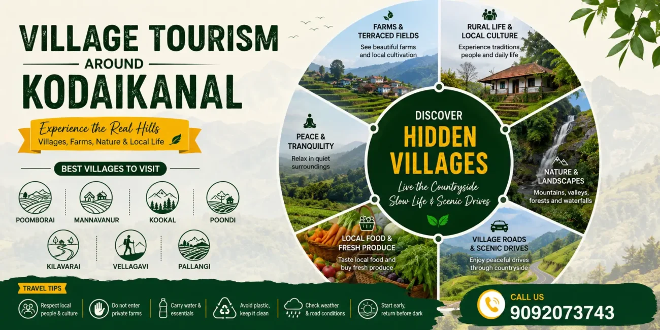 Village Tourism Around Kodaikanal