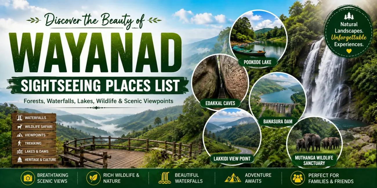 Wayanad Sightseeing Places List