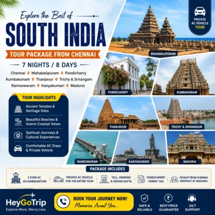 South India Tour Packages 7nights 8days
