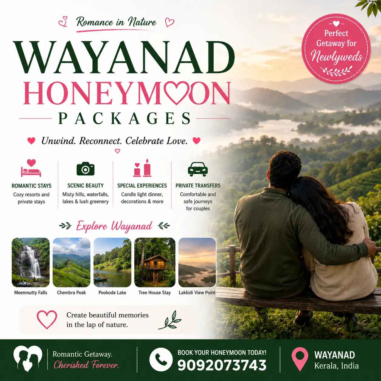 Wayanad Honeymon Packages