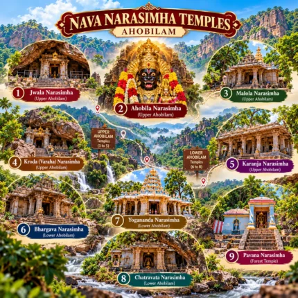 Nava Narasimha Temples Tour From Kadapa