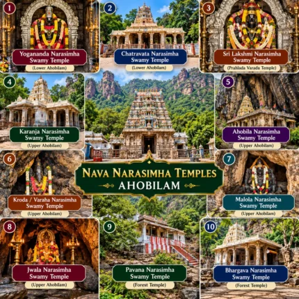 Ahobilam Nava Narasimha Temples List